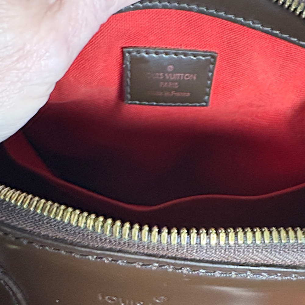 Louis Vuitton Damier Dark Brown Ebene Satchel EUC - Picture 12 of 15